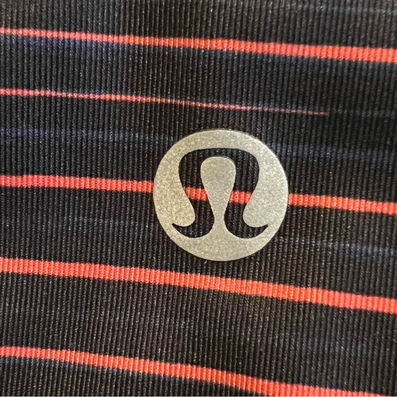 Lululemon Leggings 6 Pace Rival Crop Luxtreme Twisted Dune Red Black Pants Run - Picture 7 of 16